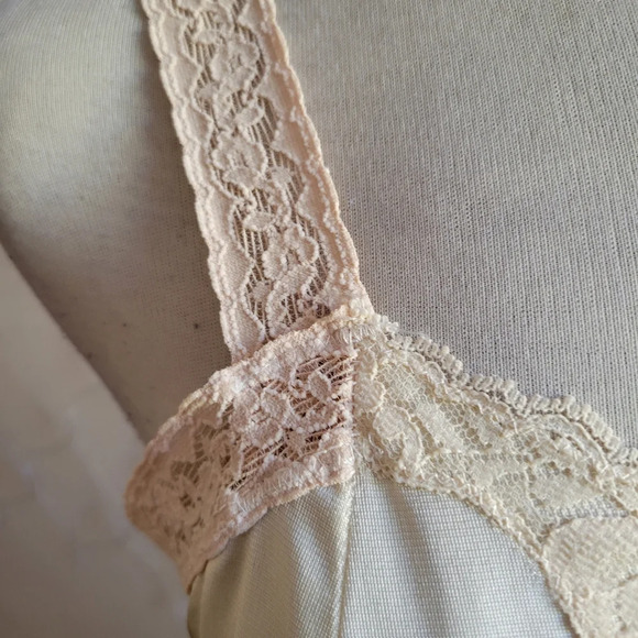 Vintage Chemise Top by Greenco Maid / Nutural Tone / Size Large - Picture 3 of 8